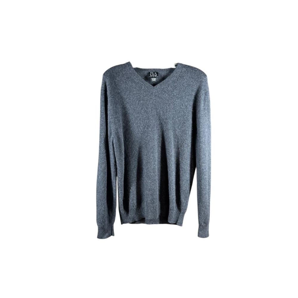 Jos. A. Bank 100% Cashmere V-Neck Sweater - Picture 2 of 4